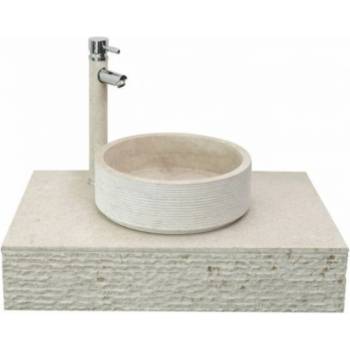 Плот с умивалник icl 4023 и смесител icl 1458264s pietra sabbia