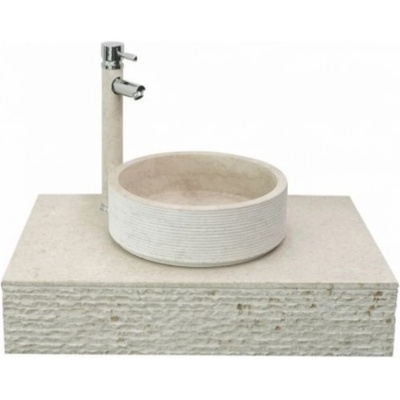 Плот с умивалник icl 4023 и смесител icl 1458264s pietra sabbia