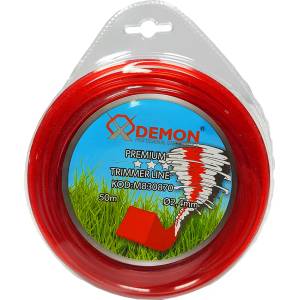 DEGET Тримерна корда 2, 4 мм 50 м квадратна 05363 (v90113)