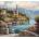 Norimpex - Puzzle Diamant painting: Italian coast 30x40cm - 1 - 39 piese