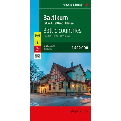 Baltic States (Estonsko, Lotyšsko, Litva) 1:400 t.