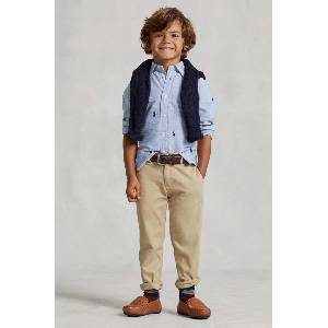 Ralph Lauren Детска памучна риза (322878876001)