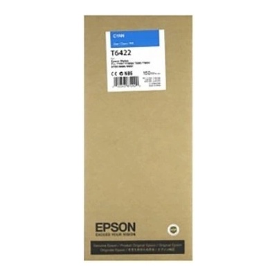 Epson T6422 циан (cyan) оригинална касета (C13T642200)