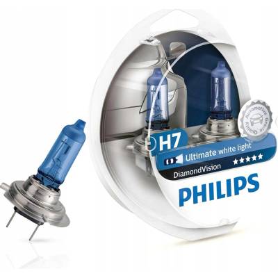 Philips Diamond Vision H7 PX26d 12V 55W 2 ks
