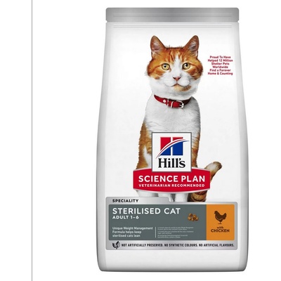 Hill’s Science Plan Young Adult Sterilised Cat Chicken 3 kg