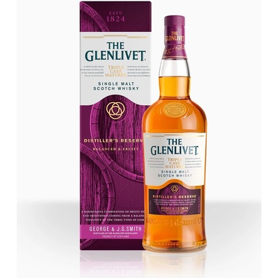 The Glenlivet Distiller's Reserve Triple Cask Matured 40% 1 l (kartón)