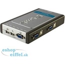 D-Link DKVM-4U 4-Port Keyboard-Video-Mouse+USB Switch