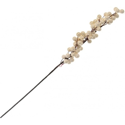 Větvička UH kuličky bílé 58 cm