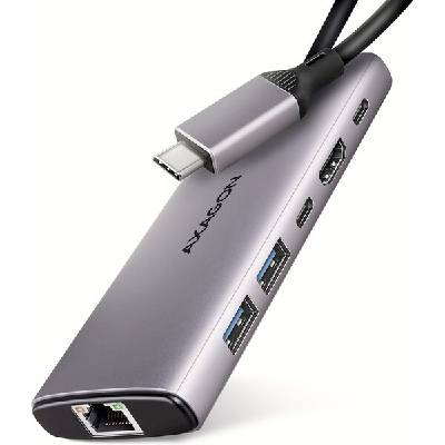 AXAGON HMC-6G2L 6v1 USB-C hub