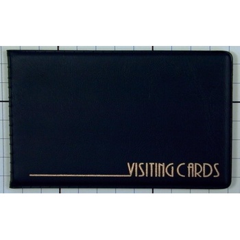 PANTA PLAST VIZITKÁR 24KS-OVÝ ,PVC, ČIERNY