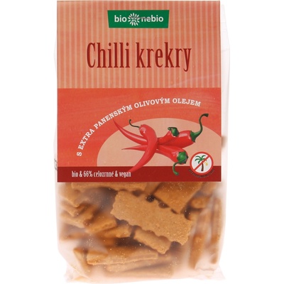 Bio Nebio Chilli krekry s olivovým olejem 130 g – Zboží Dáma