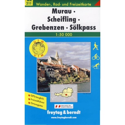 WK 211 Murau Scheifling Grebe 1:50 000