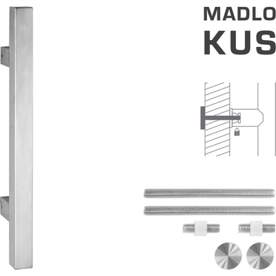 MPkovania FT - MADLO kód K31 25x25 mm UN ks Rozteč madla: 400 mm, Rozmer profilu madla: 25x25 mm, Dĺžka: 600 mm