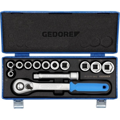 Gedore BLUE 19 KMU-20 Gola sada 1/2" 13-dielna 2545810