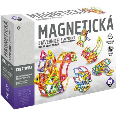 Alltoys magnetická stavebnica 89 ks