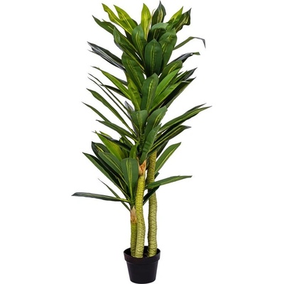 PLANTASIA 85196 Umělý strom Dracaena 120 cm, 81 listů