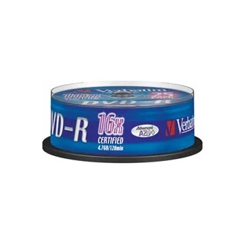 Image 1 of Verbatim DVD-R 4.7GB 16х cake 25бр