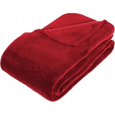 Atmosphera deka polyester červená 230x180