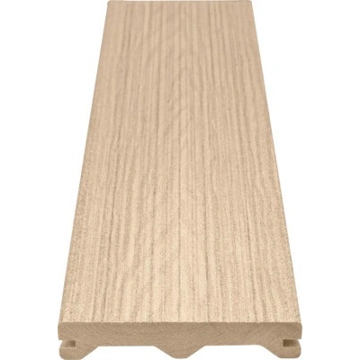 Terasová doska WPC TERAFEST Wood 22x137x3000 mm svetlohnedá