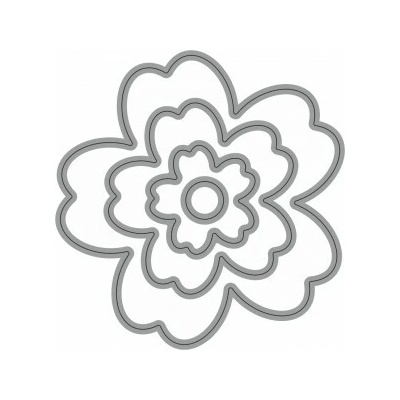 Wiler Vyřezávací šablona Kytka 4ks – Zboží Dáma