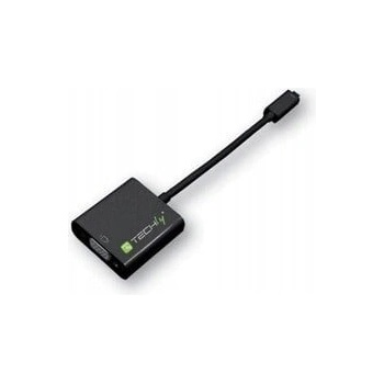 TECHLY IDATA HDMI-VGA-5 Конвертор HDMI-Micro-D към VGA с аудио (IDATA HDMI-VGA-5)
