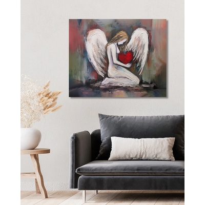 ZUTY Obrazy na stenu - Anjel lásky Rámovanie: vypnuté plátno na rám, Rozmer: 80x100 cm