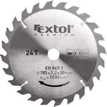 EXTOL PREMIUM 8803213 Pílový kotúč 160x2,8x20 24zubov