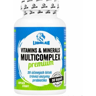 Lionlab Vitamins & Minerals Premium Multicomplex 90 kapslí