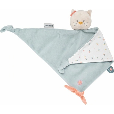 Nattou maznáčik plyšový maxi mačička Lana 65x40 cm Mila Zoe & Lana 266130