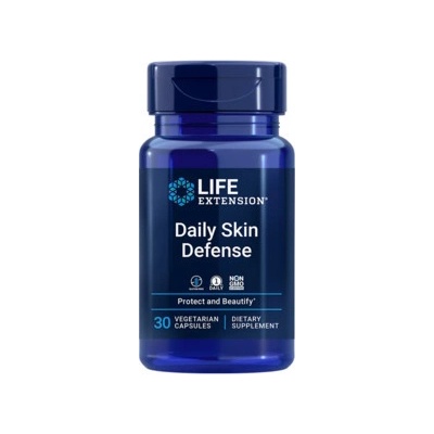 Life Extension Daily Skin Defense 30 vegetariánských kapslí