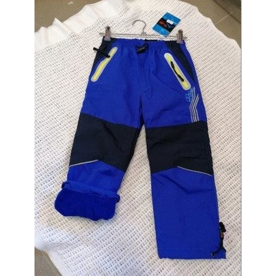 Kugo HK1665 dětské softshellové kalhoty s fleesem černá