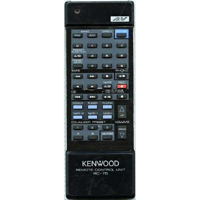 GENERAL KENWOOD RC-75 - съвместимо дистанционно управление на марката General (RC-75)