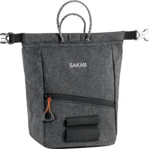 Petzl SAKAB Чанта за магнезий за боулдър катерене, сива (S037AA00)