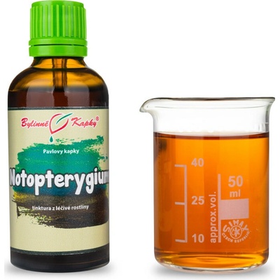Notopterygium tcm pavlovy bylinné kvapky tinktúra 50 ml
