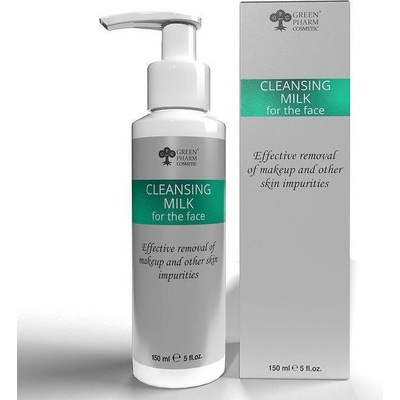 Green Pharm Cosmetic Ukraine Мляко за премахване на грим за лице, 150 мл. ; Green Pharm Cosmetic: CLEANSING MILK for the face, 150 ML