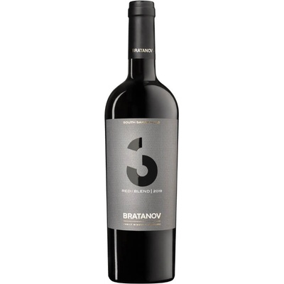 Bratanov 3 Red Blend - червено вино 750ml