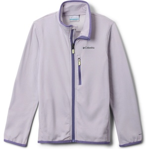 Columbia Детско поларено яке Columbia Kid's Essential Hike Grid Fleece Full Zip Fleece jacket - Lavender Pearl (703-6866-0314)