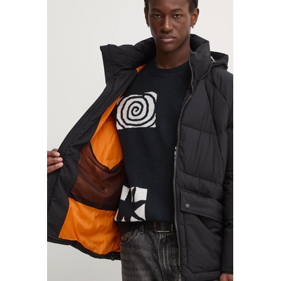Volcom Яке Volcom в черно зимен модел с уголемена кройка A1732401 (A1732401)