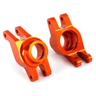 Traxxas задни главини алуминиеви оранжеви (чифт)