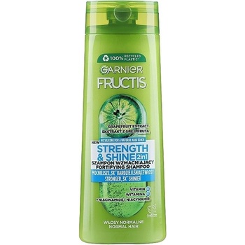 Garnier Fructis Strength and Shine 2v1 posilňujúci šampón pre normálne vlasy 400 ml