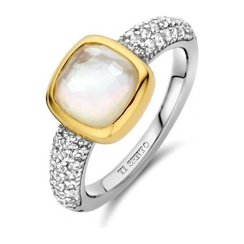 Ti Sento Сребърен дамски пръстен със седеф Ti Sento 12331MW (12331MW)