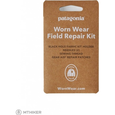 Patagonie Worn Wear Field Repair Kit, Black