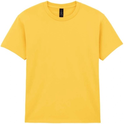 Gildan Dětské tričko HEAVY COTTON sedmikráska žlutá