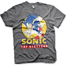 Imago tričko Ježek Sonic šedé