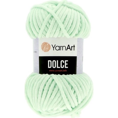 YarnArt Dolce 753 mentolová zelená