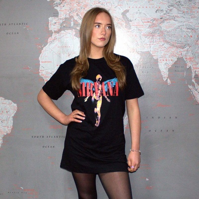 Rock Off šaty Nirvana Angelic