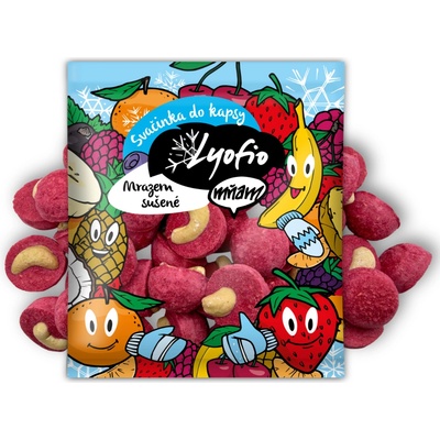 Lyofio Kešu v malinové krustě 50 g