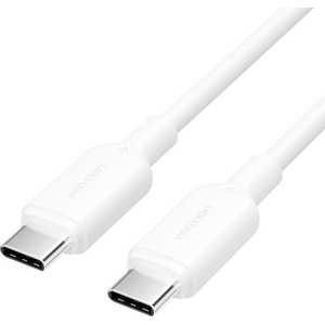 Vention USB 2.0 Type-C мъжки към Type-C мъжки 3A кабел 2 м бял TRCWH (TRCWH)