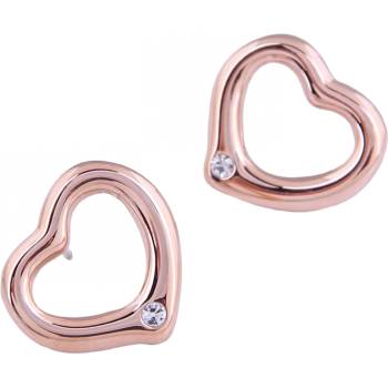 HARAHU Обеците po-20995 - Златна / Розова kp20995 (po-20995)