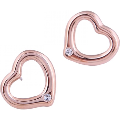 HARAHU Обеците po-20995 - Златна / Розова kp20995 (po-20995)